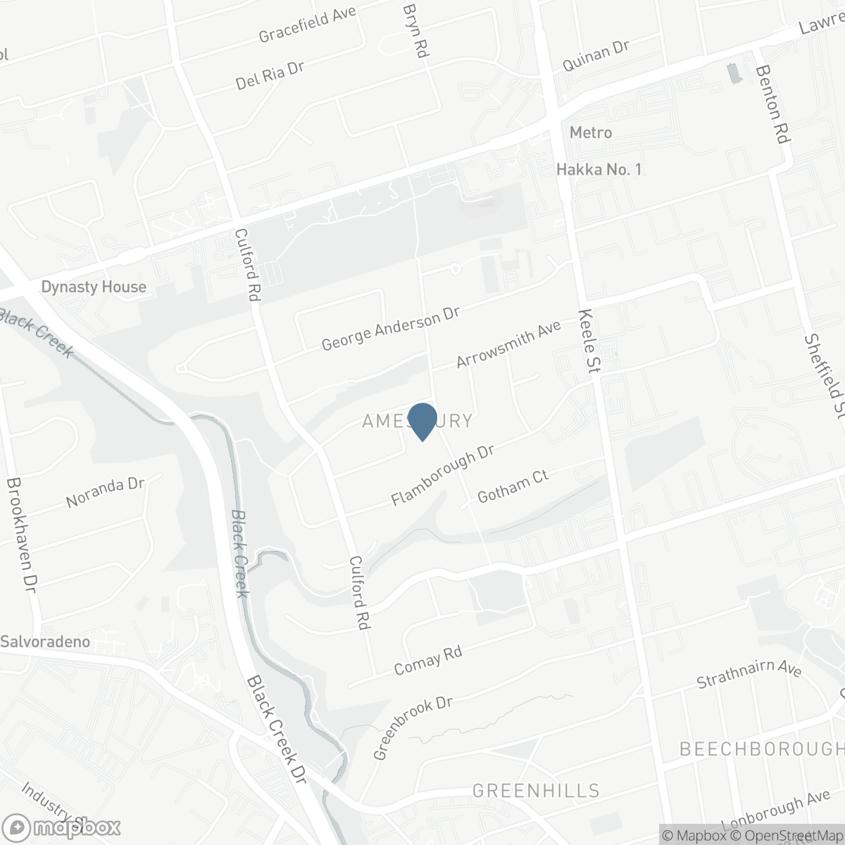 32 AMESBURY DRIVE, Toronto, Ontario M6M 4H4